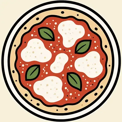 MARGHERITA pizza