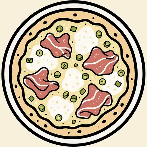Primo Prosciutto pizza